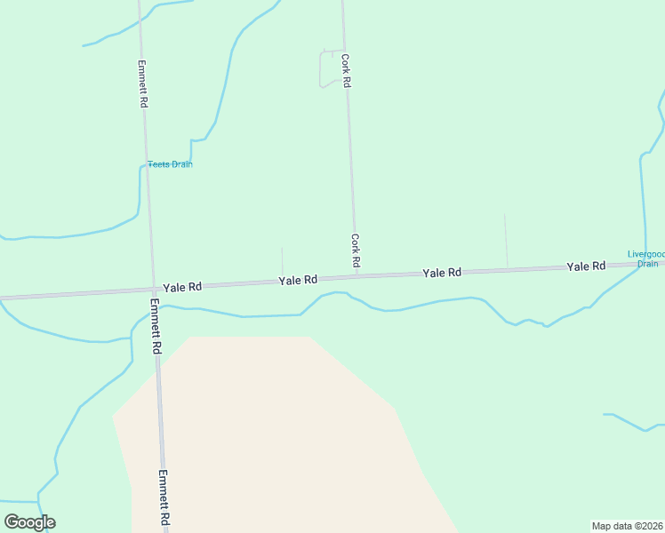 map of restaurants, bars, coffee shops, grocery stores, and more near 10560 Yale Road in Yale