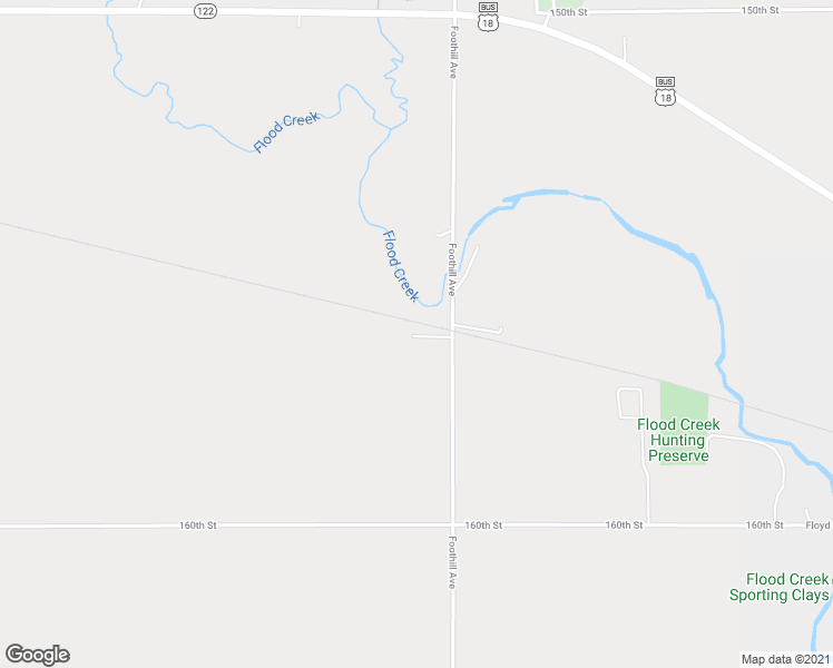 map of restaurants, bars, coffee shops, grocery stores, and more near 1573 Foothill Avenue in Nora Springs