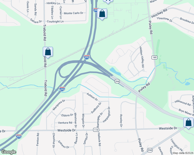 map of restaurants, bars, coffee shops, grocery stores, and more near 247 Harpington Drive in Rochester