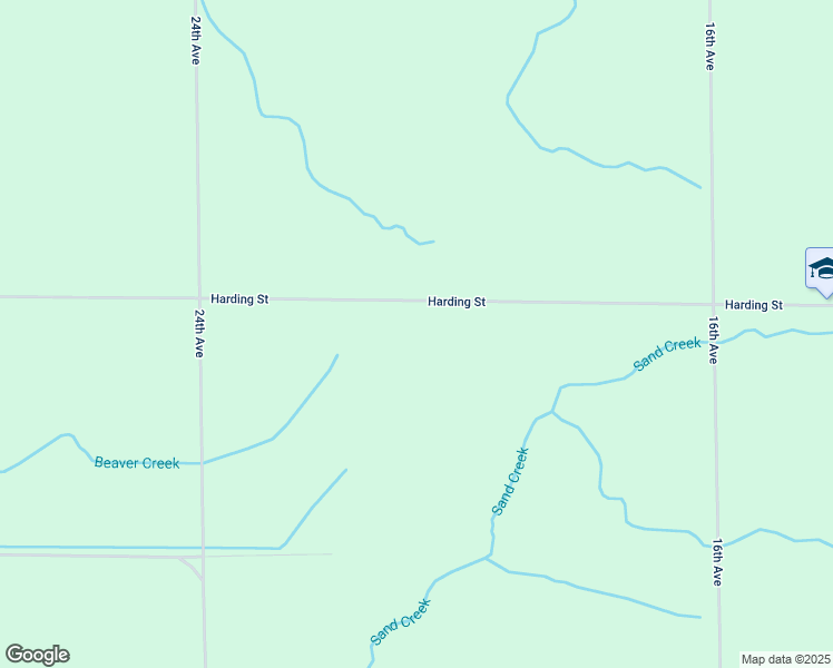map of restaurants, bars, coffee shops, grocery stores, and more near 2060 Harding Street in Conklin