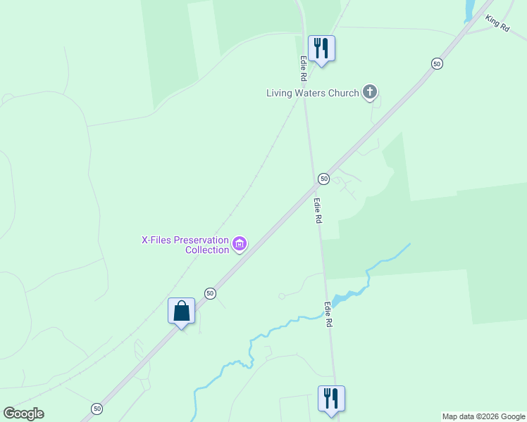 map of restaurants, bars, coffee shops, grocery stores, and more near 4300 New York 50 in Saratoga Springs