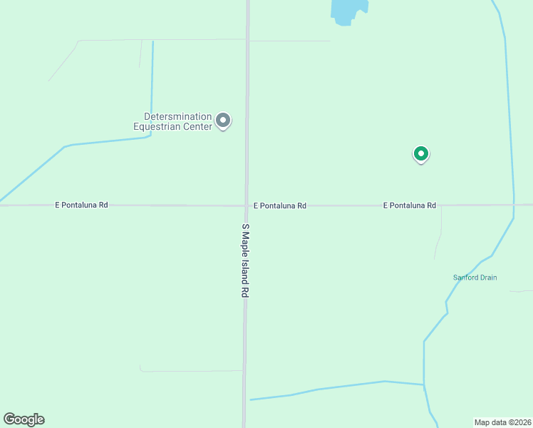 map of restaurants, bars, coffee shops, grocery stores, and more near 6600 South Maple Island Road in Nunica