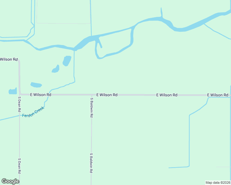 map of restaurants, bars, coffee shops, grocery stores, and more near 3375 East Wilson Road in Ashley