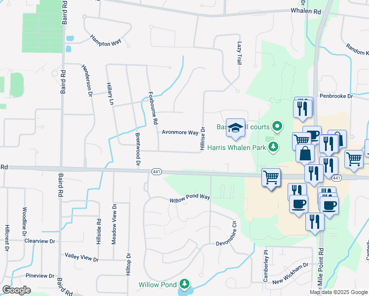 82 Hillrise Drive, Penfield NY Walk Score