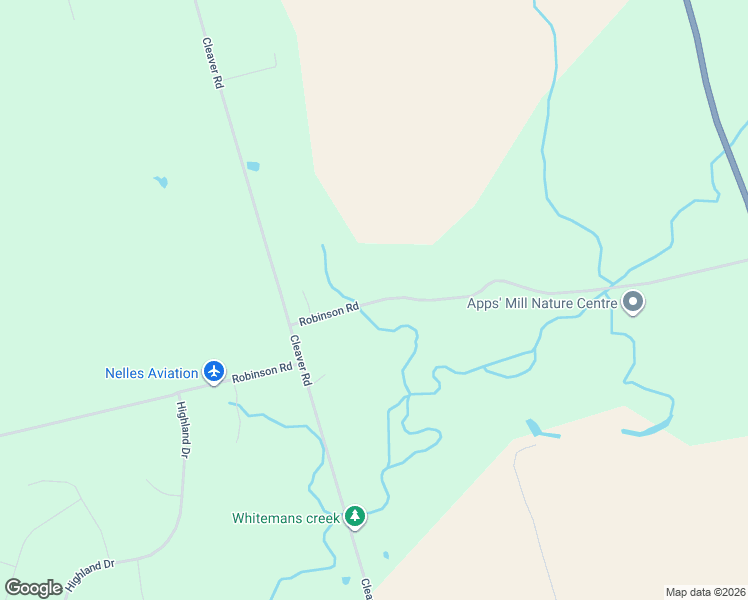 map of restaurants, bars, coffee shops, grocery stores, and more near 365 Robinson Road in Brantford