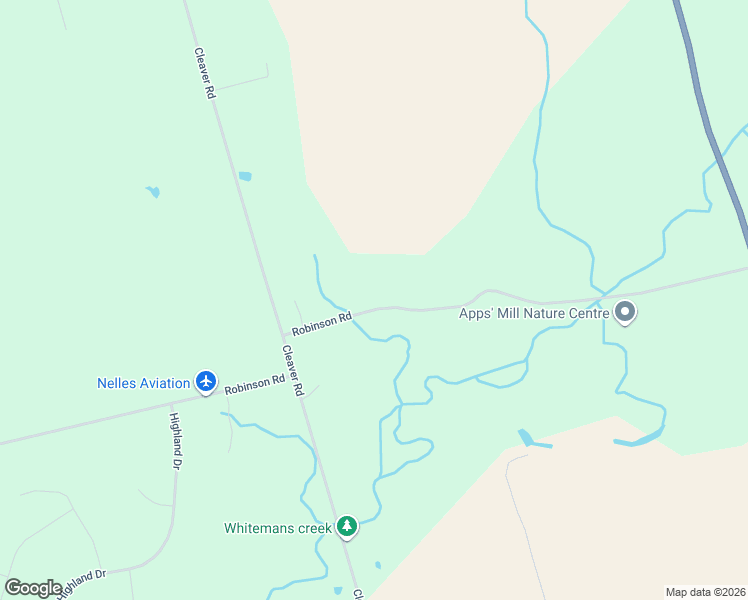 map of restaurants, bars, coffee shops, grocery stores, and more near 364 Robinson Road in Brantford