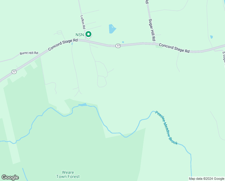 map of restaurants, bars, coffee shops, grocery stores, and more near 732 Concord Stage Road in Weare