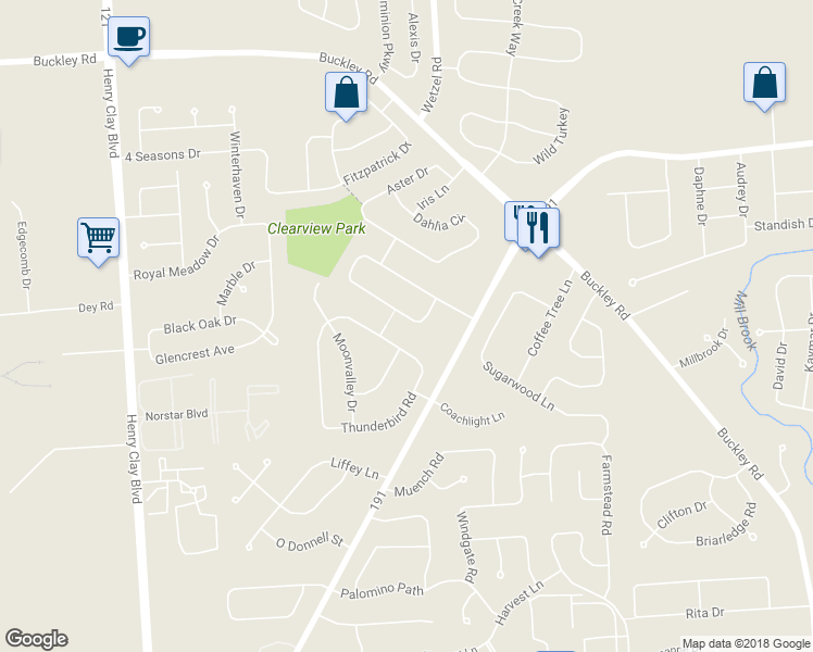 map of restaurants, bars, coffee shops, grocery stores, and more near 4958 Look Kinney Cir in Liverpool
