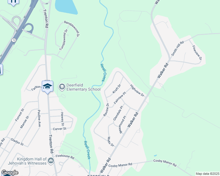 map of restaurants, bars, coffee shops, grocery stores, and more near 718 Ravine Drive in Utica