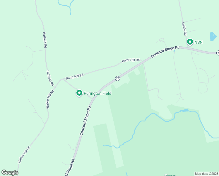 map of restaurants, bars, coffee shops, grocery stores, and more near 586 Concord Stage Road in Weare
