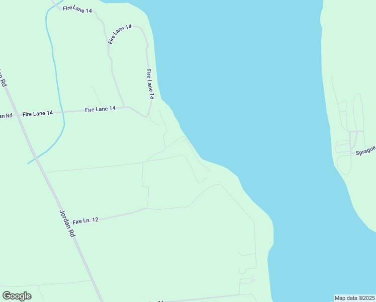 map of restaurants, bars, coffee shops, grocery stores, and more near 129 Fire Lane 13 in Jordan