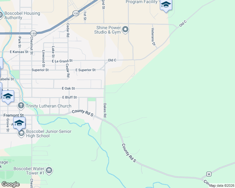 map of restaurants, bars, coffee shops, grocery stores, and more near 106 Doc Mac Drive in Boscobel