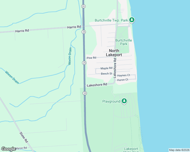 map of restaurants, bars, coffee shops, grocery stores, and more near 3841 Beech Street in St. Clair County