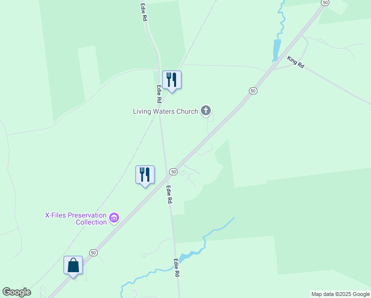 map of restaurants, bars, coffee shops, grocery stores, and more near 4316 Route 50 in Saratoga Springs