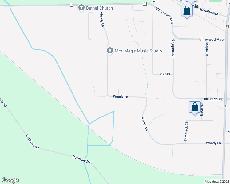map of restaurants, bars, coffee shops, grocery stores, and more near N8049 Fallen Leaf Court in Ixonia