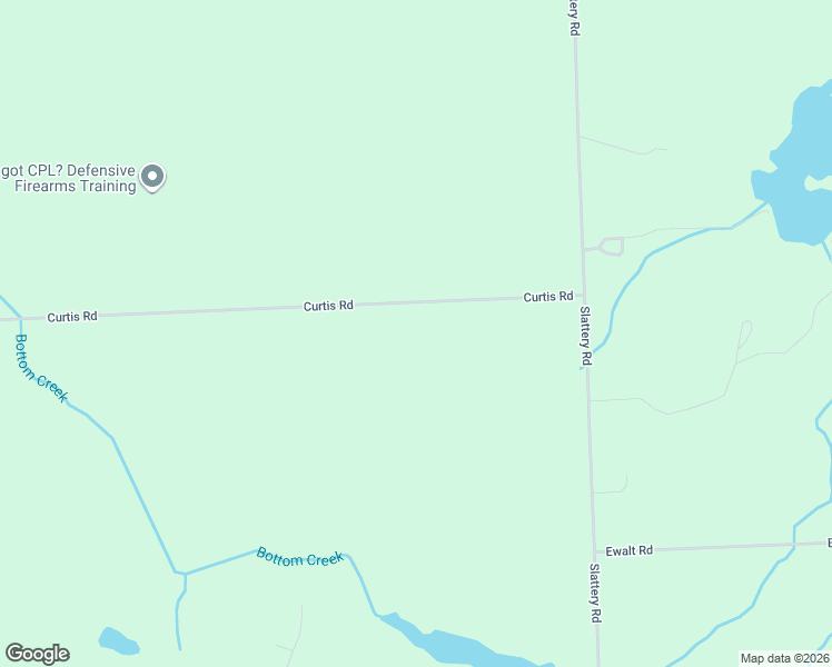 map of restaurants, bars, coffee shops, grocery stores, and more near 5350 Curtis Road in Attica