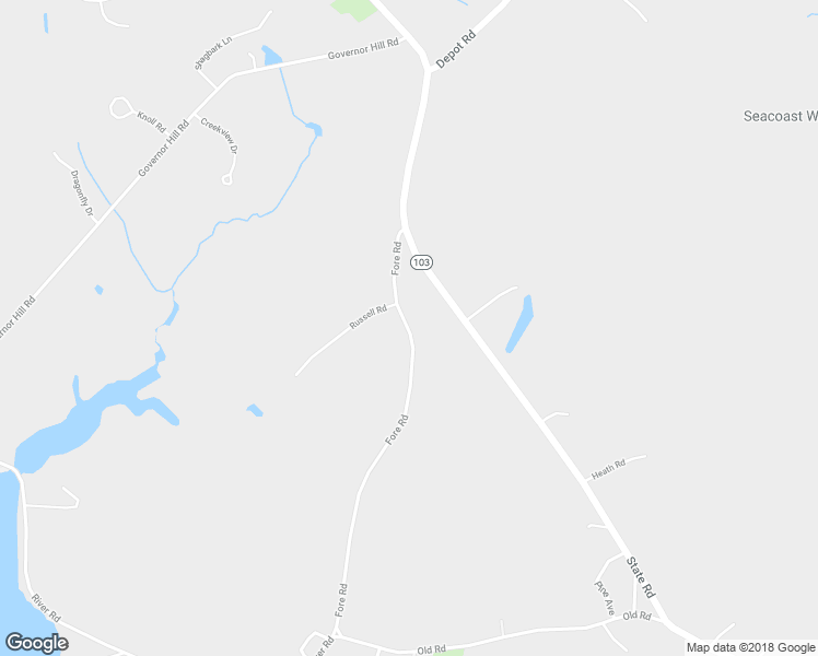 map of restaurants, bars, coffee shops, grocery stores, and more near 239 Fore Road in Eliot
