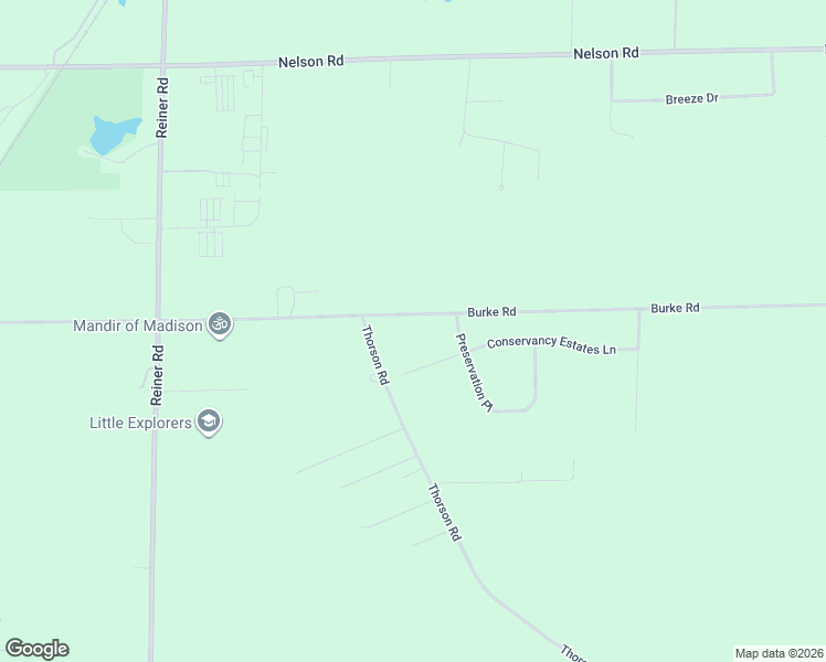 map of restaurants, bars, coffee shops, grocery stores, and more near 3281 Burke Rd in Sun Prairie