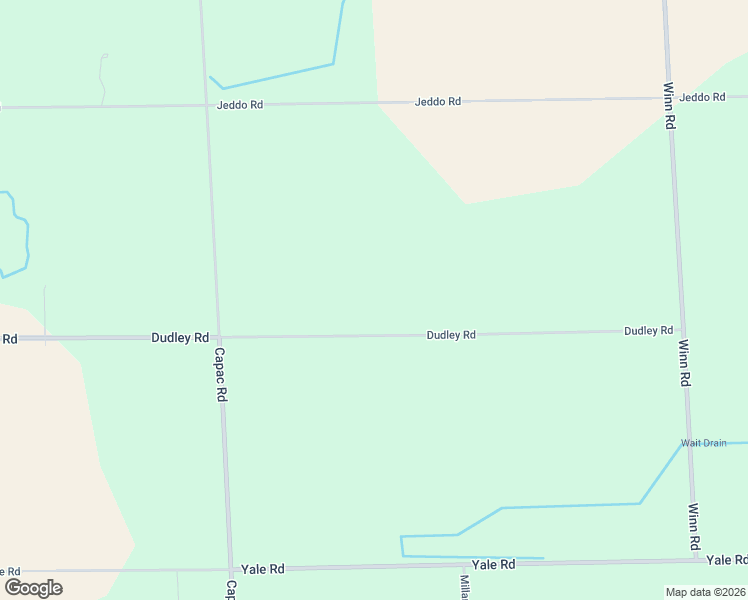 map of restaurants, bars, coffee shops, grocery stores, and more near 14830 Dudley Road in Yale
