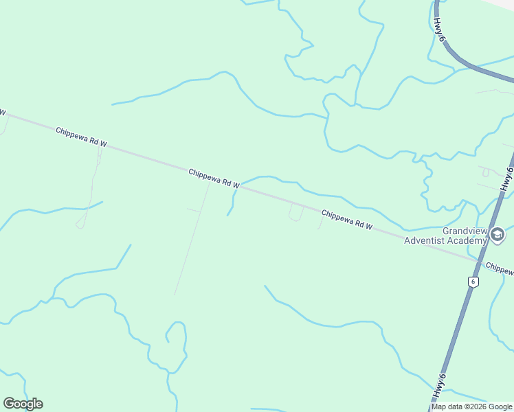 map of restaurants, bars, coffee shops, grocery stores, and more near 9389 Chippewa Road West in Hamilton