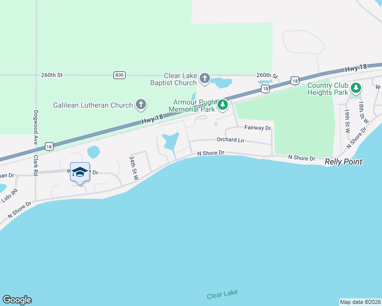 map of restaurants, bars, coffee shops, grocery stores, and more near 2401 North Shore Drive in Clear Lake