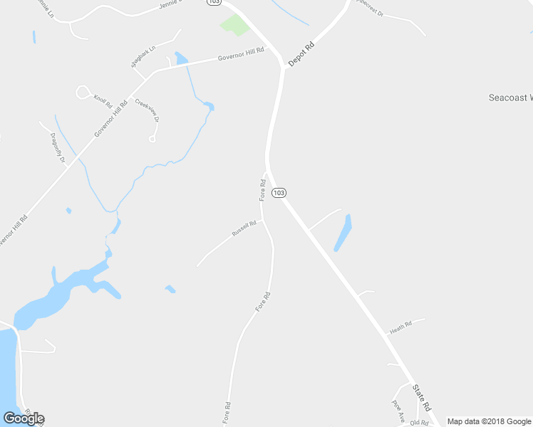 map of restaurants, bars, coffee shops, grocery stores, and more near 252 Fore Road in Eliot