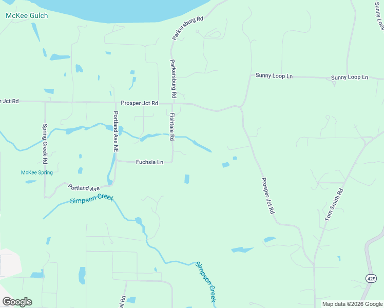 map of restaurants, bars, coffee shops, grocery stores, and more near 55985 Fishtale Road in Bandon