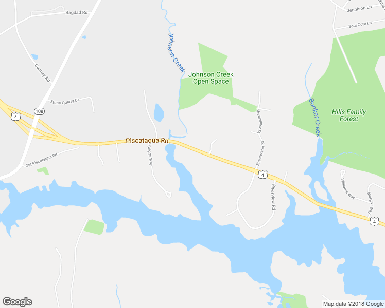 map of restaurants, bars, coffee shops, grocery stores, and more near 68 Piscataqua Road in Durham