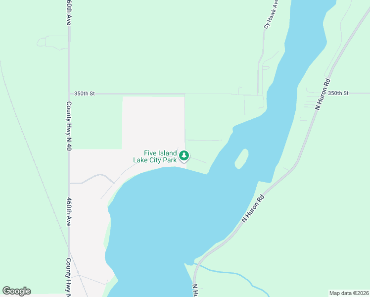 map of restaurants, bars, coffee shops, grocery stores, and more near Weiland Drive in Emmetsburg