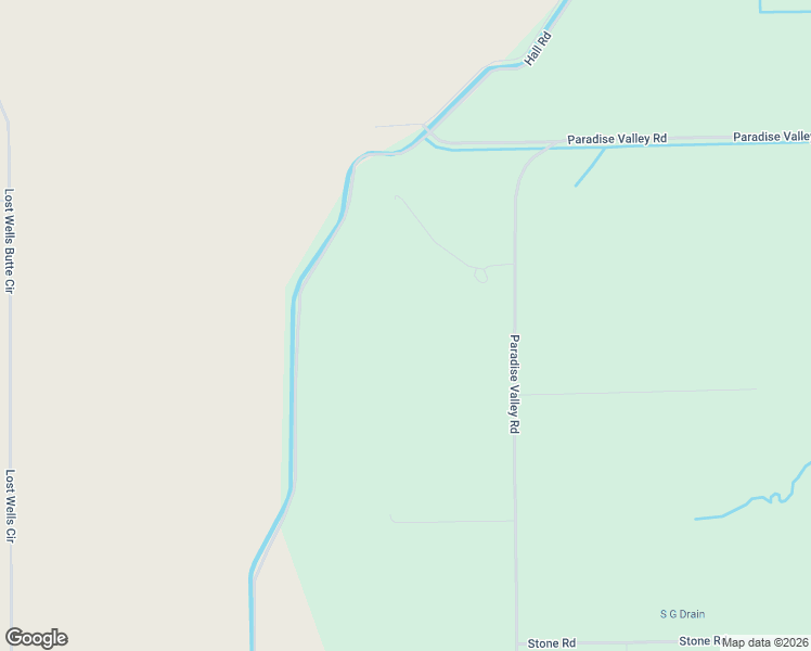 map of restaurants, bars, coffee shops, grocery stores, and more near 445 Paradise Valley Road in Riverton