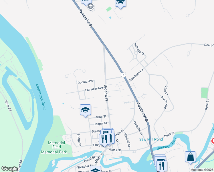 Pembroke NH Walk Score