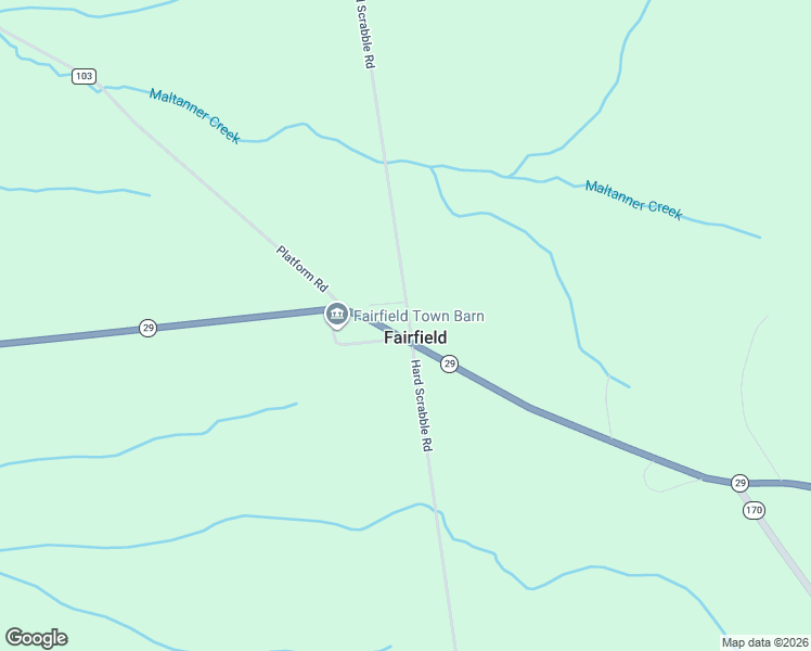 map of restaurants, bars, coffee shops, grocery stores, and more near 1203 Hard Scrabble Road in Fairfield