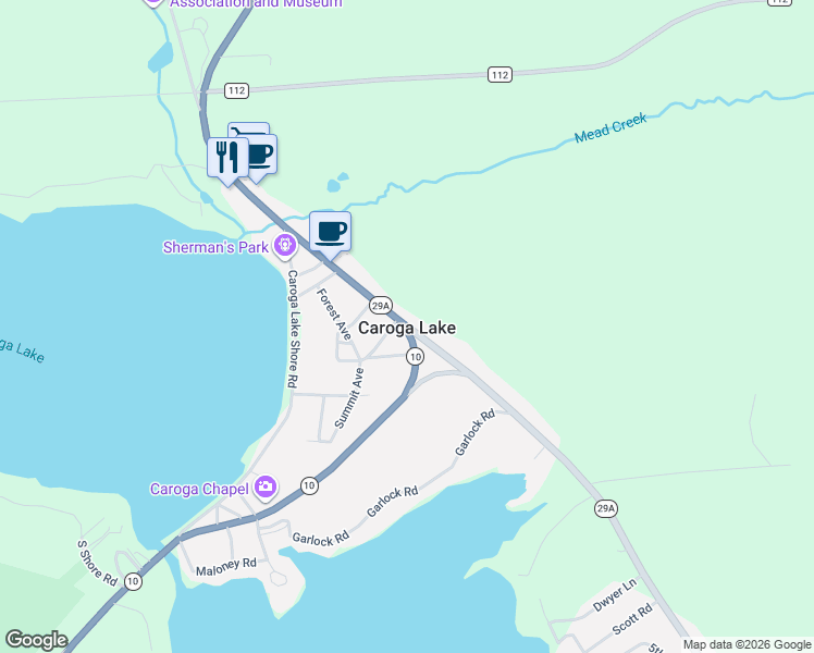 map of restaurants, bars, coffee shops, grocery stores, and more near in Fulton County