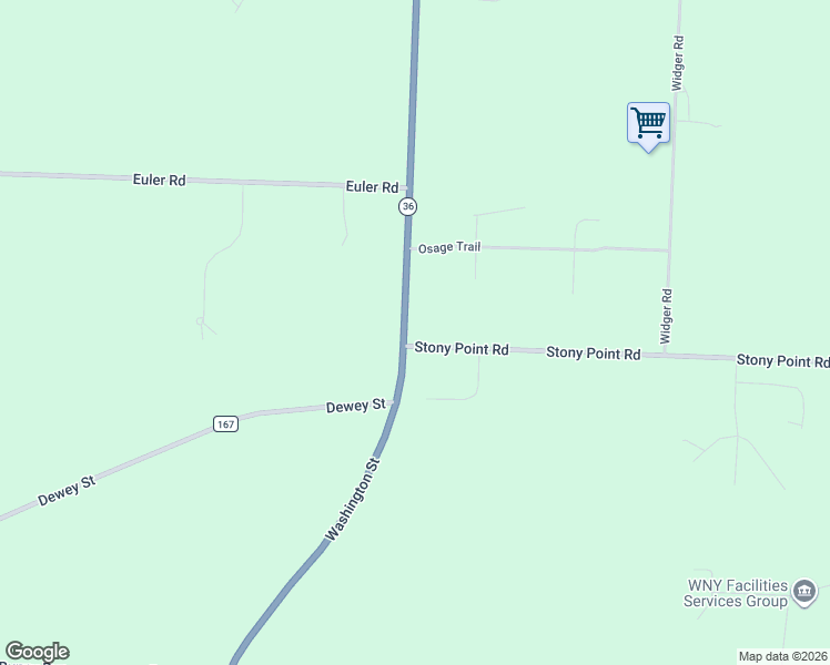 map of restaurants, bars, coffee shops, grocery stores, and more near 828 Stony Point Road in Spencerport