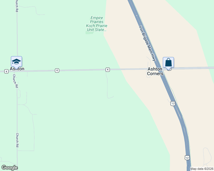 map of restaurants, bars, coffee shops, grocery stores, and more near 6957 County Highway K in Middleton