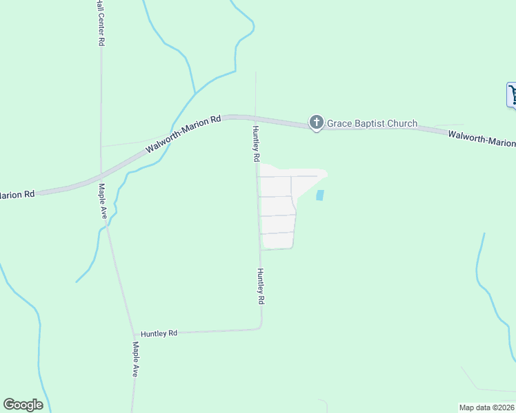 map of restaurants, bars, coffee shops, grocery stores, and more near Huntley Road in Marion