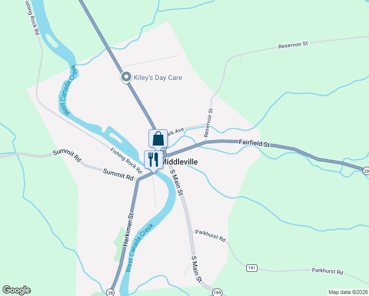 map of restaurants, bars, coffee shops, grocery stores, and more near 25 Fairfield Street in Newport