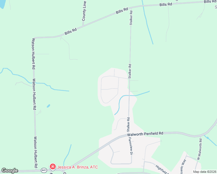 map of restaurants, bars, coffee shops, grocery stores, and more near 3755 Deer Meadow Run in Macedon
