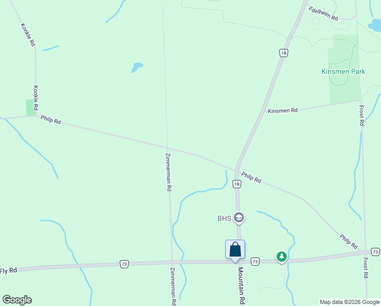 map of restaurants, bars, coffee shops, grocery stores, and more near 5257 Philp Road in Lincoln