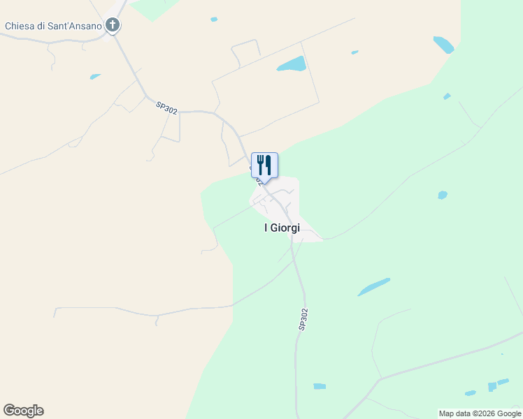 map of restaurants, bars, coffee shops, grocery stores, and more near 81 Vocabolo Giorgi in I Giorgi