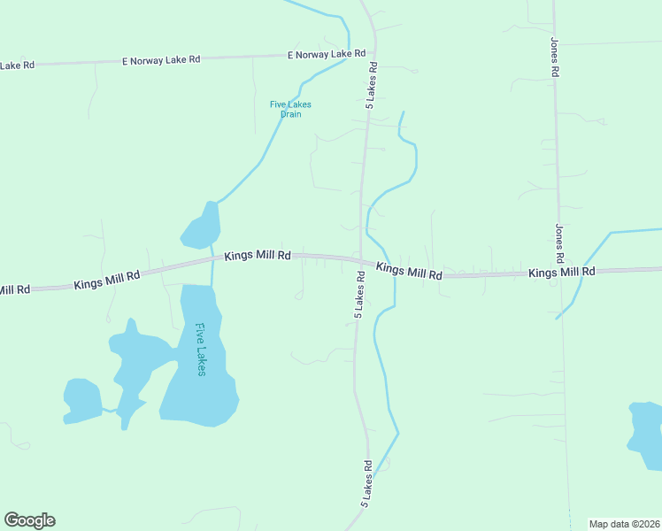 map of restaurants, bars, coffee shops, grocery stores, and more near 2962 Kings Mill Road in Lapeer