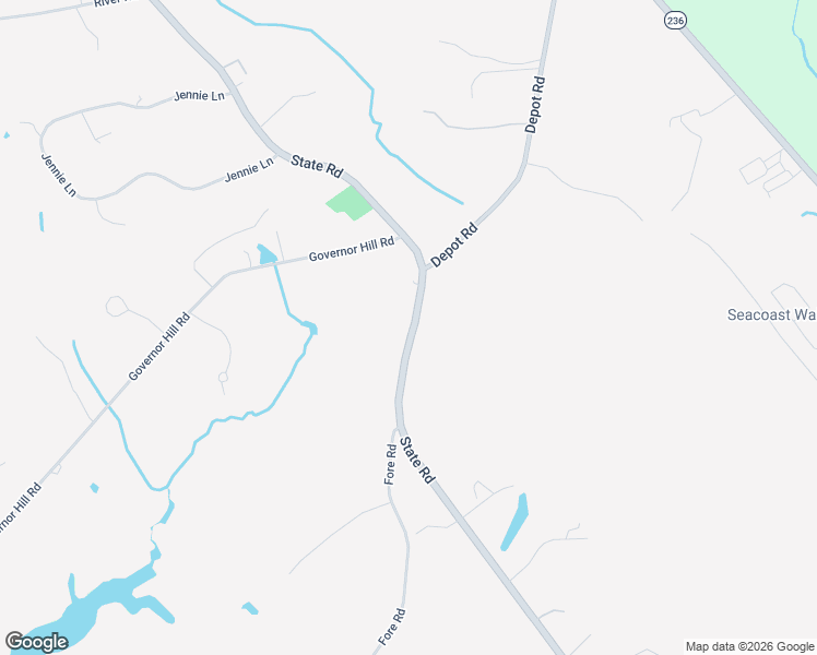 map of restaurants, bars, coffee shops, grocery stores, and more near 1627 Maine 103 in Eliot