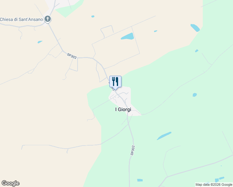 map of restaurants, bars, coffee shops, grocery stores, and more near 81 Vocabolo Giorgi in I Giorgi