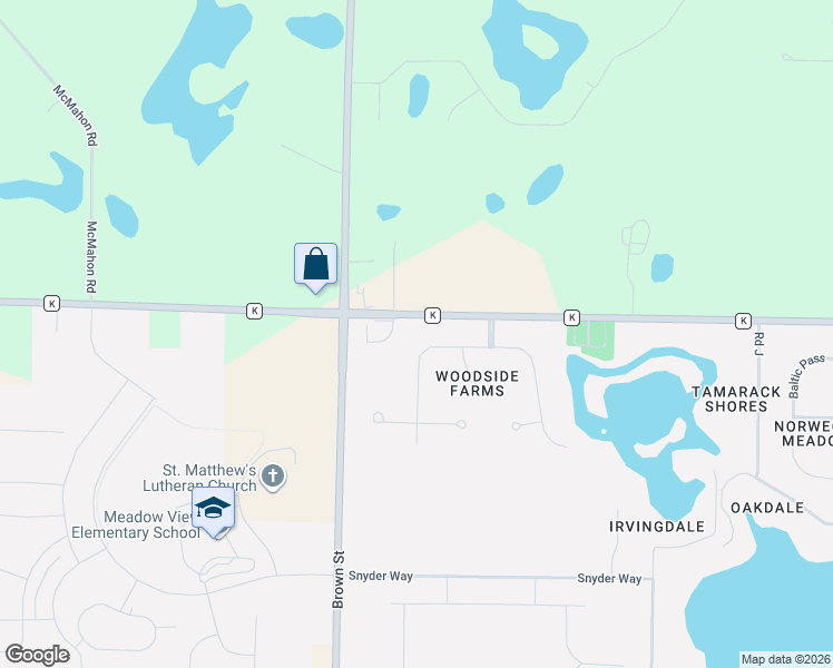 map of restaurants, bars, coffee shops, grocery stores, and more near W358N6733 West Stonewood Drive in Oconomowoc