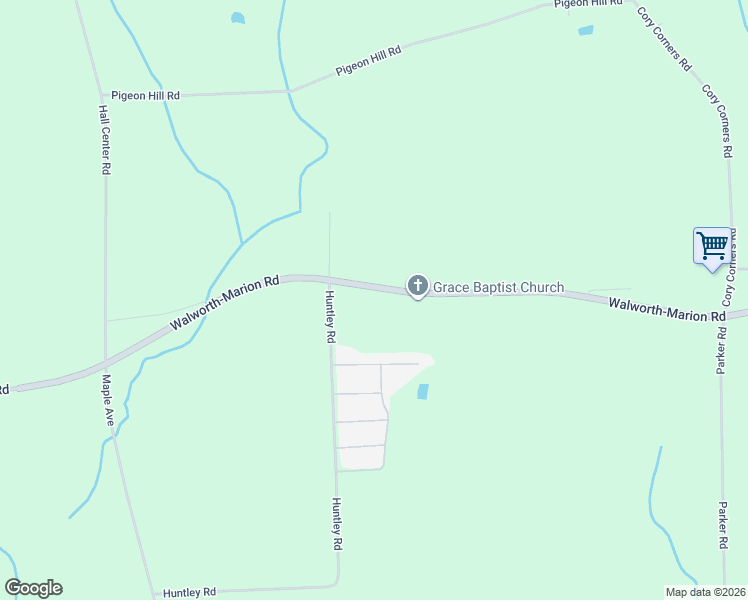 map of restaurants, bars, coffee shops, grocery stores, and more near 3000 Walworth Road in Marion