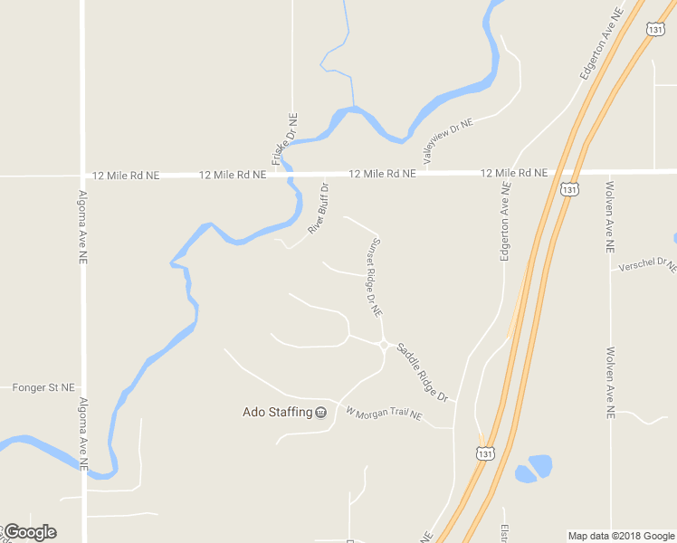 map of restaurants, bars, coffee shops, grocery stores, and more near 2898 Sunset Ridge Court in Rockford