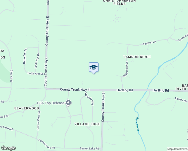 map of restaurants, bars, coffee shops, grocery stores, and more near in Hartland