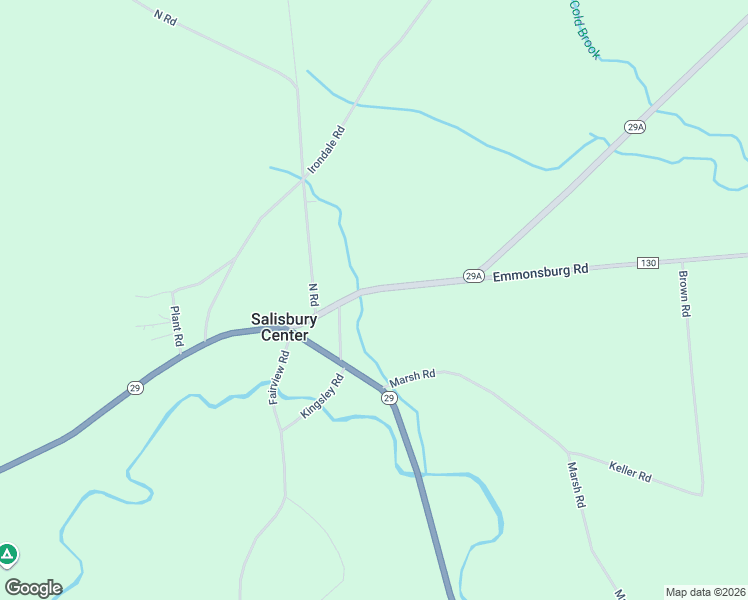 map of restaurants, bars, coffee shops, grocery stores, and more near 144 Highway 29A in Salisbury Center