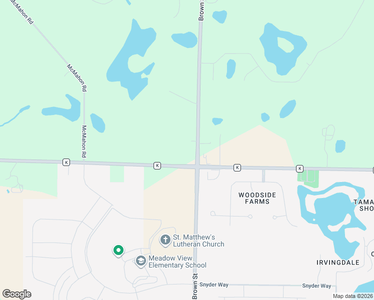 map of restaurants, bars, coffee shops, grocery stores, and more near N68W36046 Waukesha K in Oconomowoc