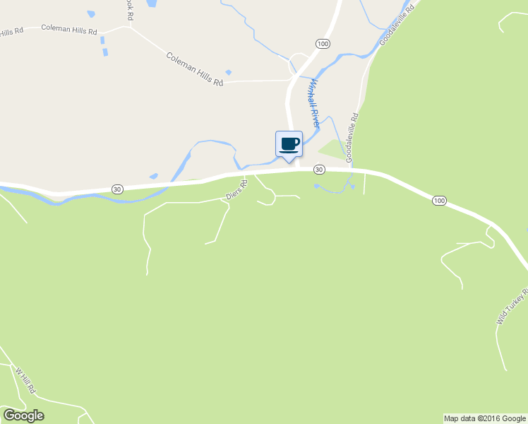 map of restaurants, bars, coffee shops, grocery stores, and more near 157 Upper Bear Lane in Jamaica